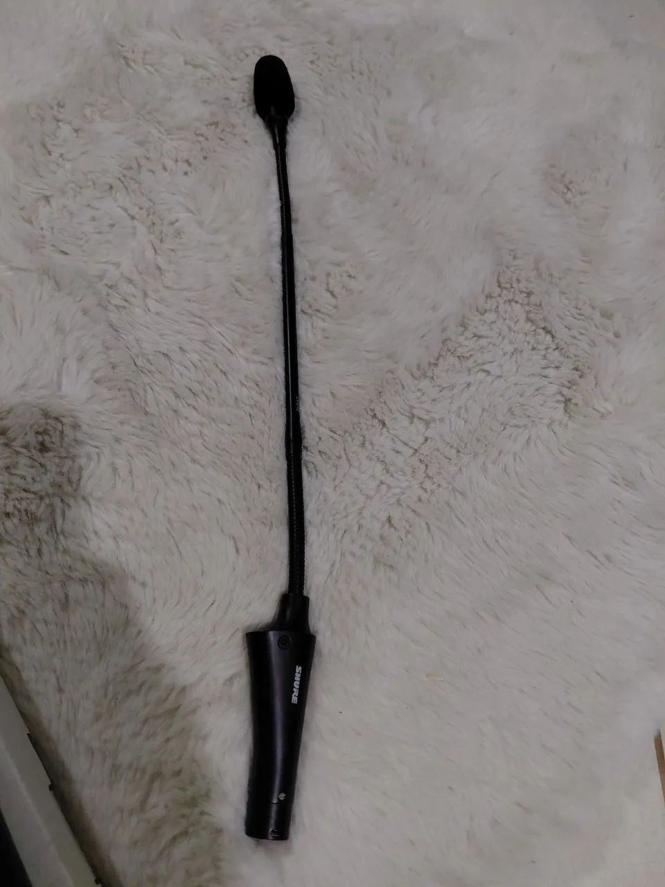 2 Microfones  shure gooseneck semi novo  - Foto 3