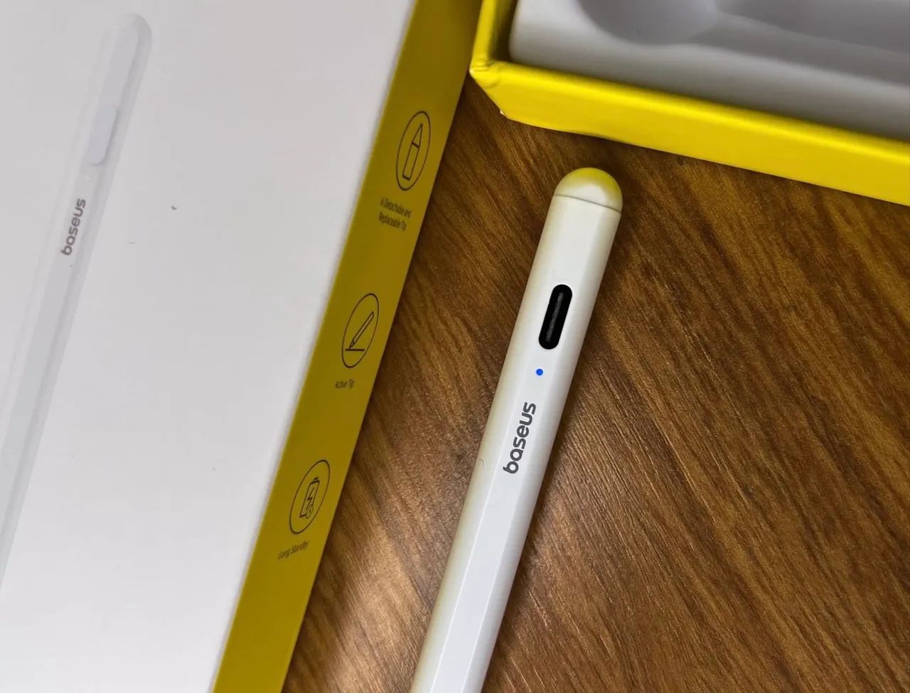 PENCIL BASEUS STYLUS LED 2 ORIGINAL LACRADA - Foto 2