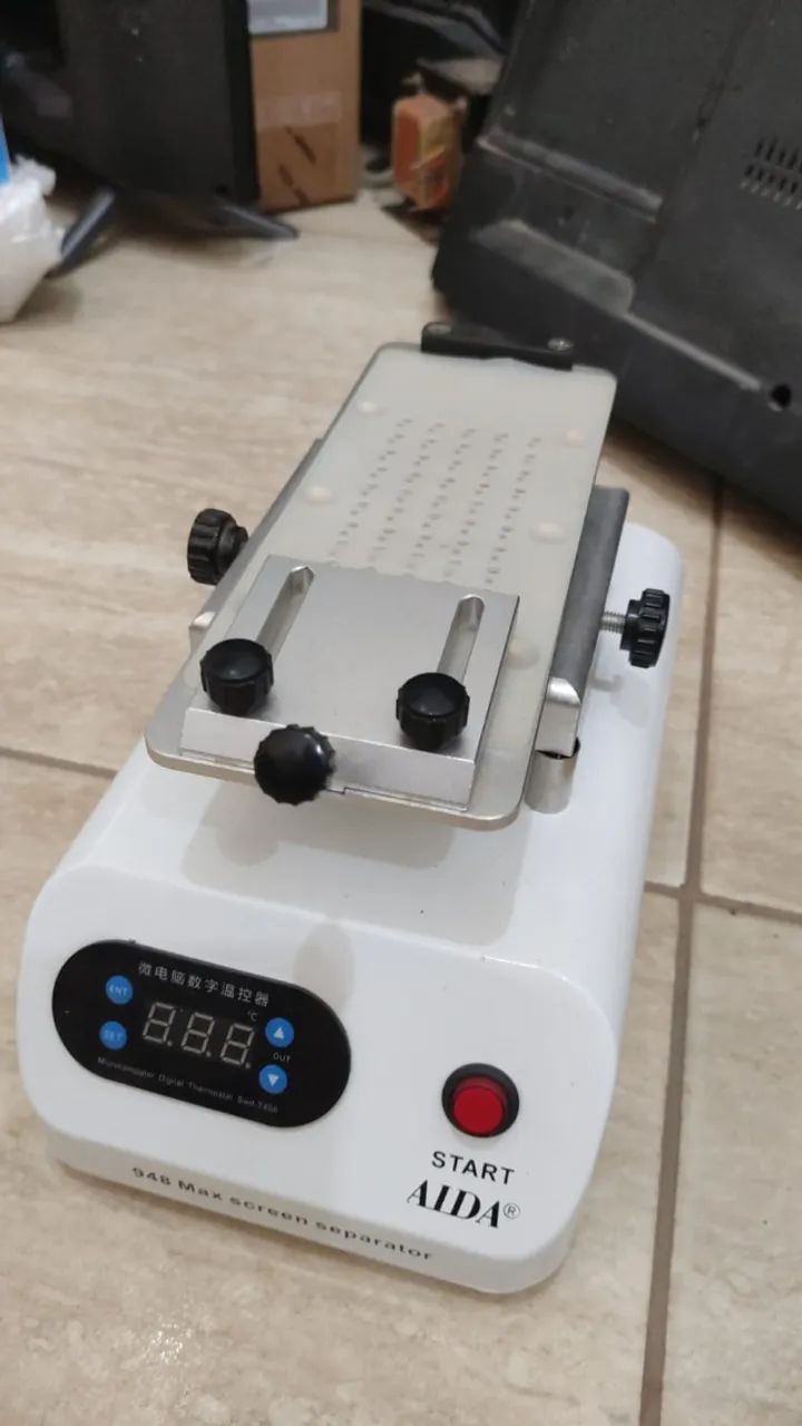 separadora de lcd AIDA 948 max  telas curvas, semi nova