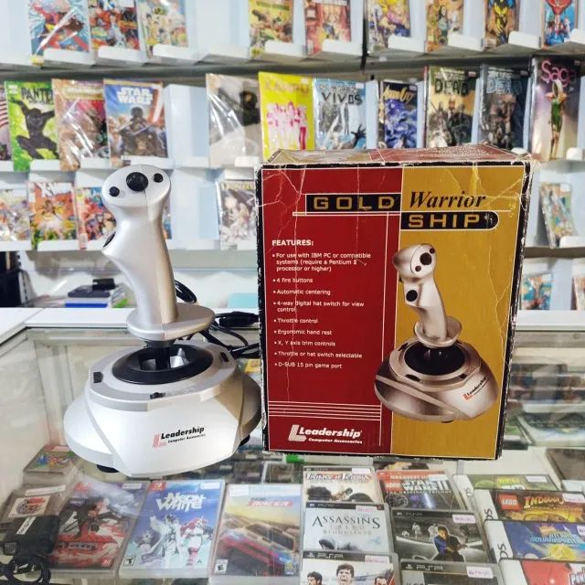 Manche/joystick - Warrior Gold Ship - Leadership - Windows PC - No Estado