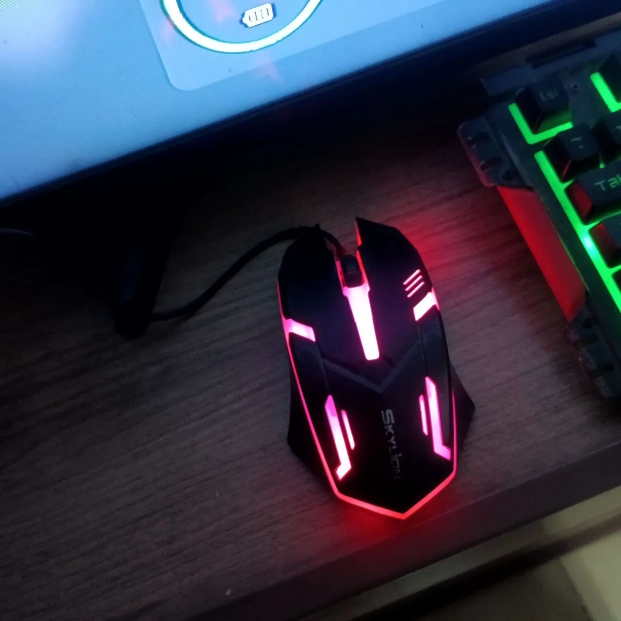 Teclado mecânico é mouse gamer - Foto 2