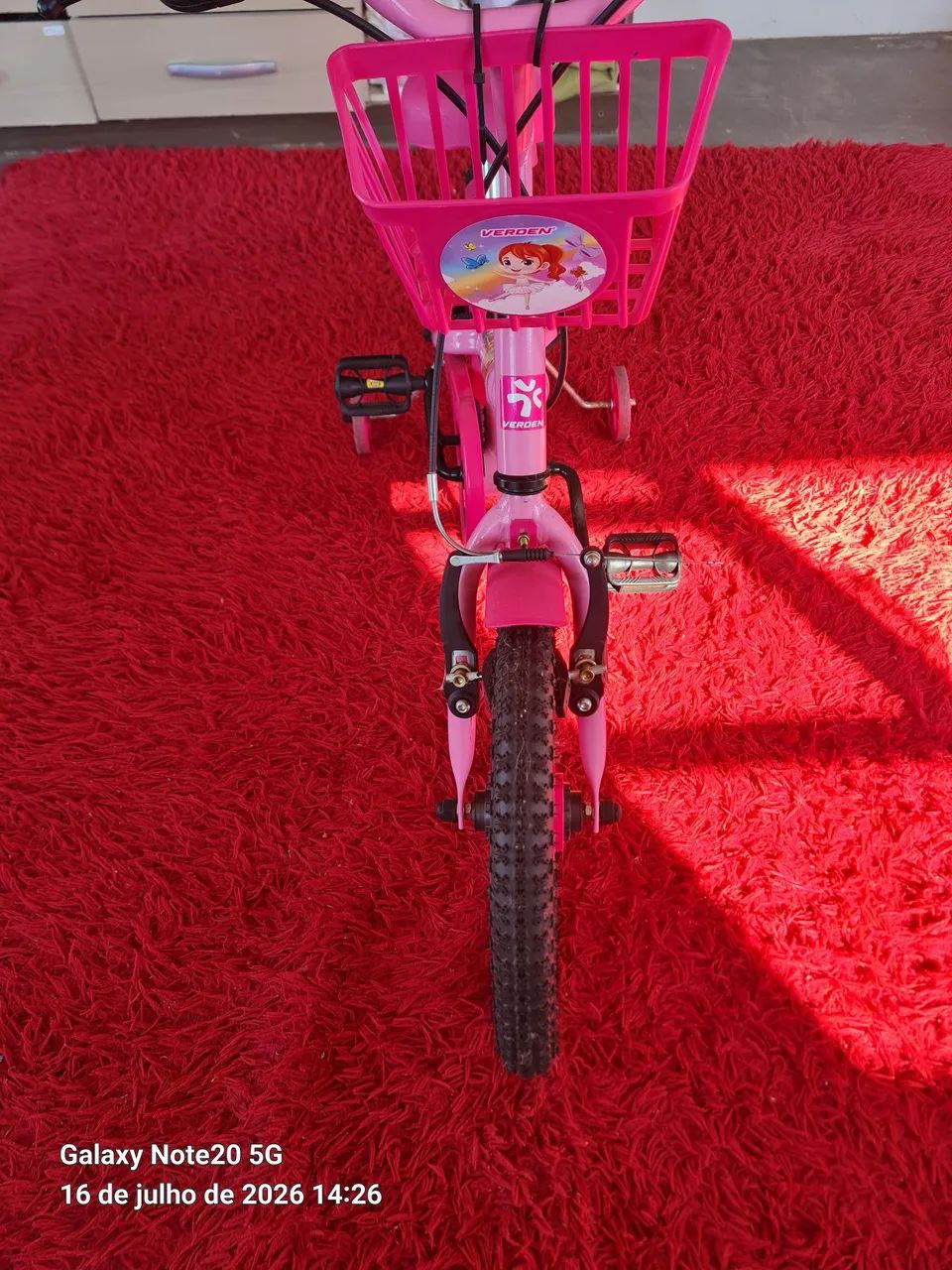 BICICLETA INFANTIL DE MENINA - Foto 3