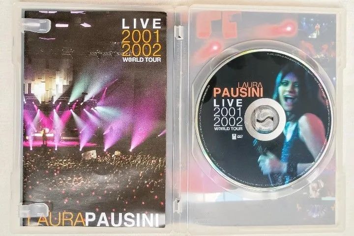 Dvd Laura Pausini, Live 2001 2002. - Foto 3