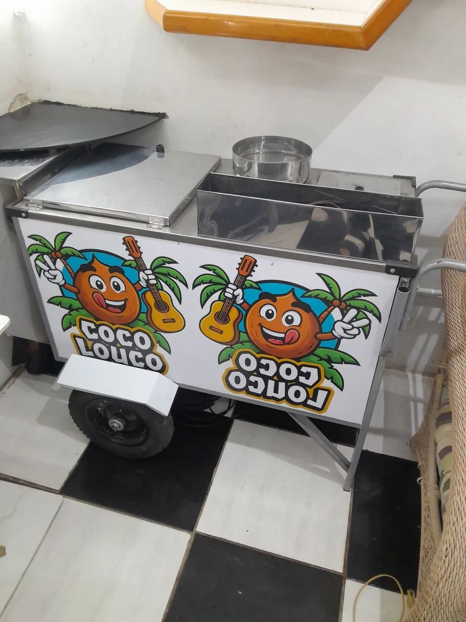 Carrinho de água de cocô  - Foto 3