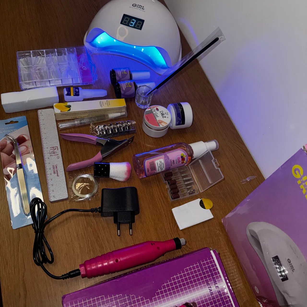 Kit Completo para Alongamento de Unhas