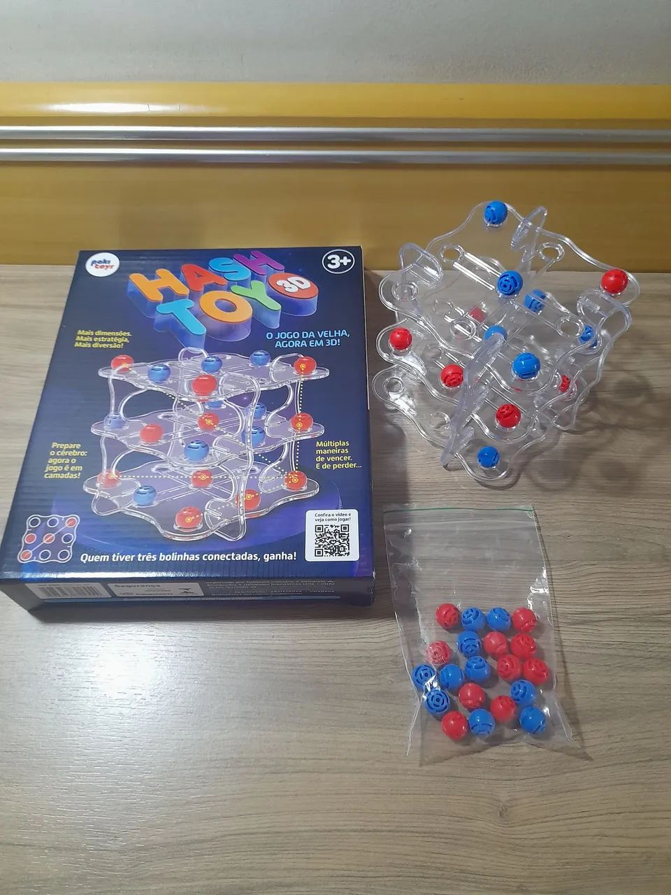 Jogo da velha 3d hash toys