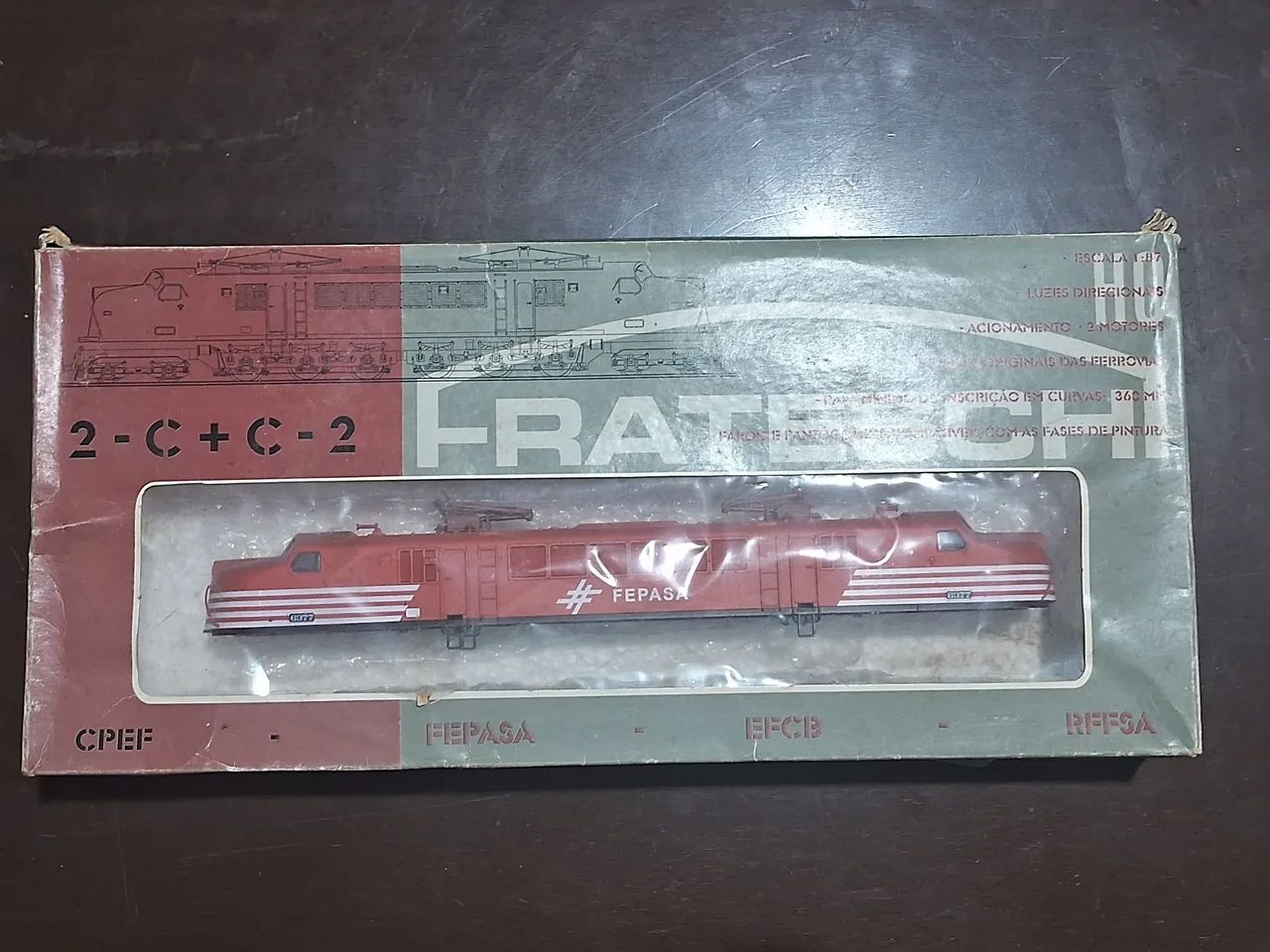 Carcaça locomotiva V8 Frateschi