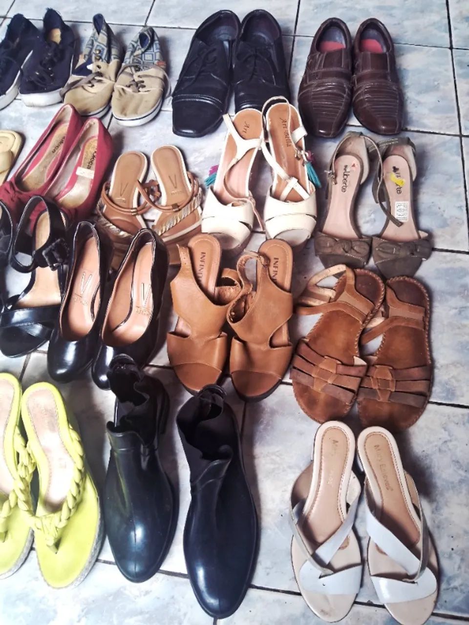Lotes calçados variados mod/tam. $30,00. - Foto 4