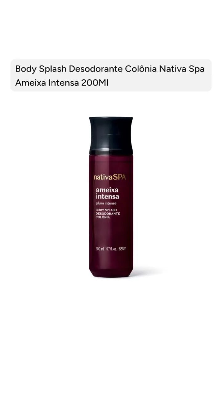 BOTICÁRIO Splash Nativa Spa: Ameixa, Ameixa Negra, Orquídea Noire, Ameixa Intensa e mais. - Foto 4