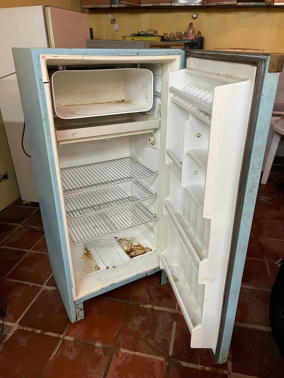 Geladeira antiga cônsul azul - Foto 4
