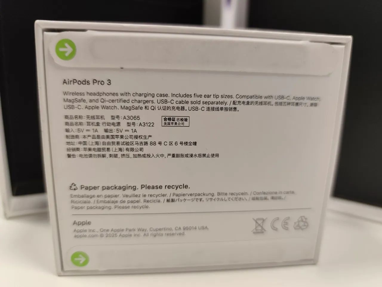 AirPods Pro 3 Apple Original Novo Lacrado Nunca Aberto - Fones de