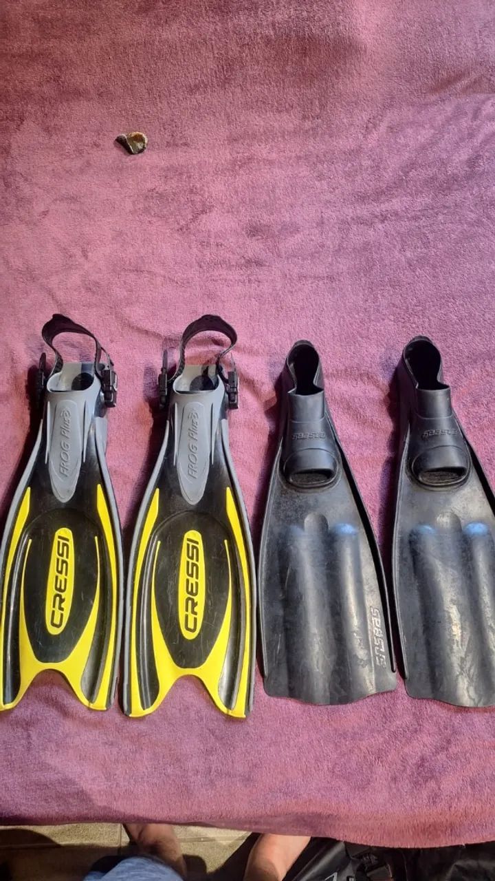 Nadadeira Cressi Frog Plus  - Foto 4