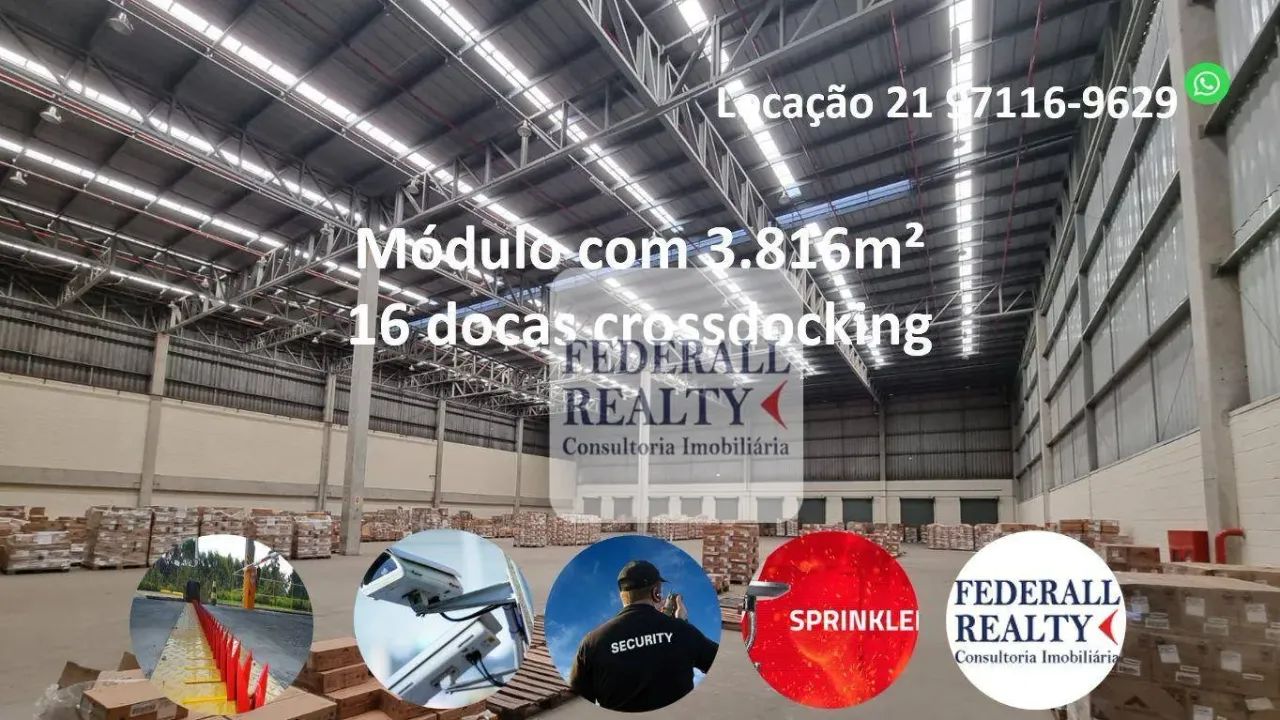 Aluguel de galpão crossdocking na Pavuna