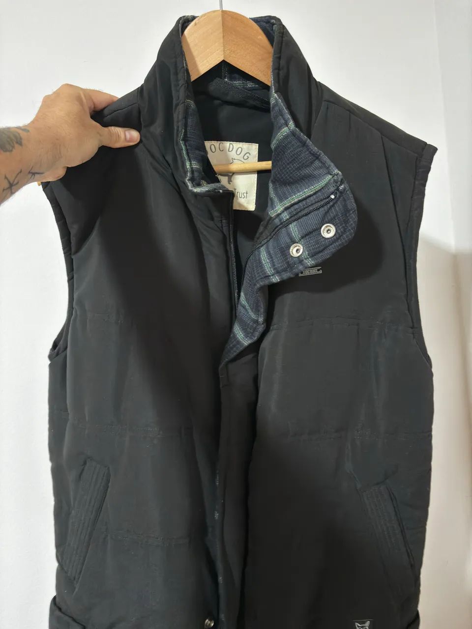 Colete original doc dog usado 1x