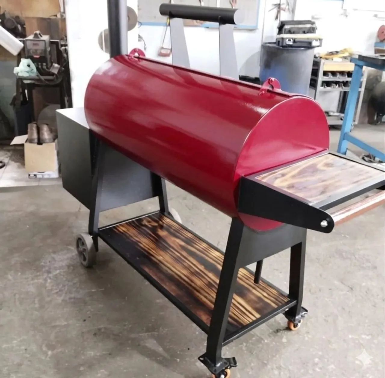 Churrasqueira pitsmoker profissional cap 100kg  - Foto 4