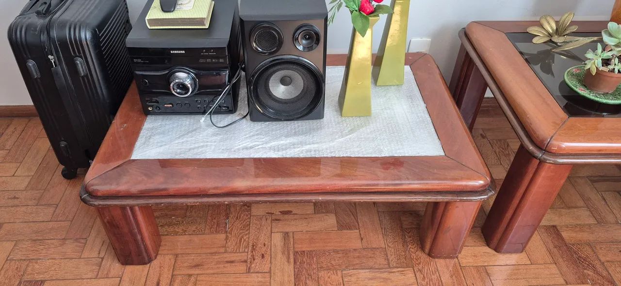 Vendo mesinha de centro e mesinha de canto. - Foto 4