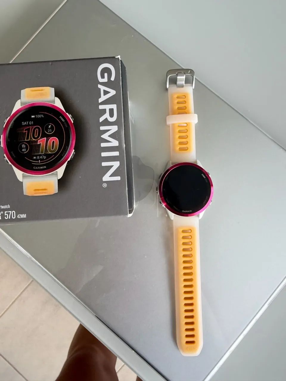 Relógio Garmin Forerunner 570 de 42 mm - Foto 2