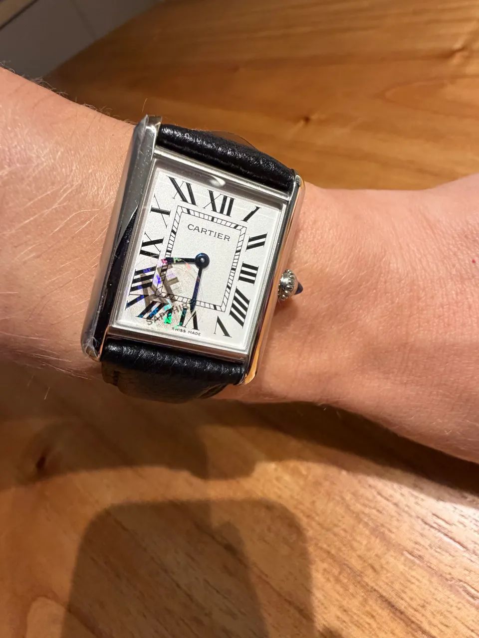Relógio Cartier Tank Af Pequeno - Foto 5