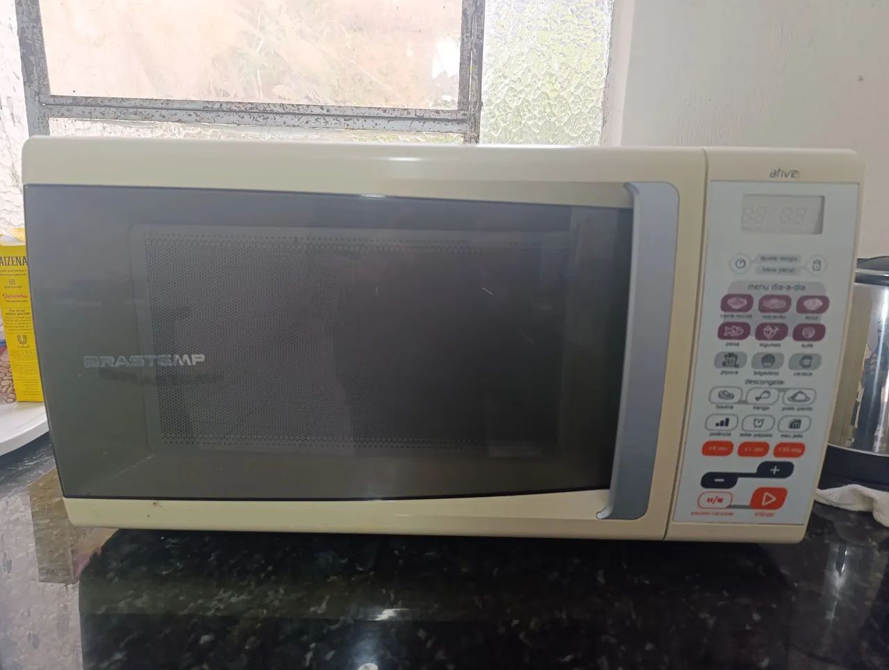 MICROONDAS BRASTEMP 30L BRANCO 