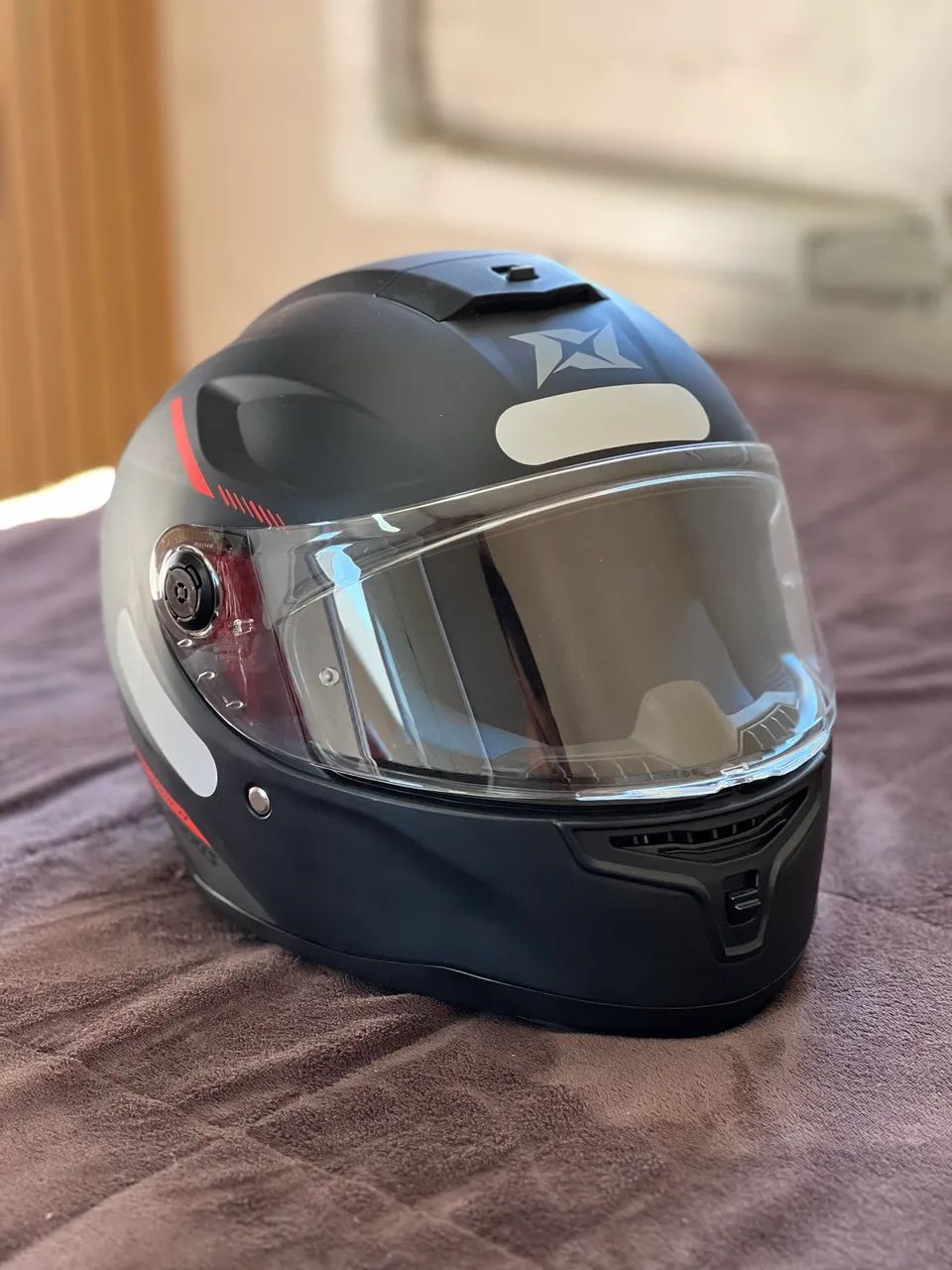 Capacete Axxis Tam. 55/56 - Estado de Zero, Sem Detalhes, Pronto