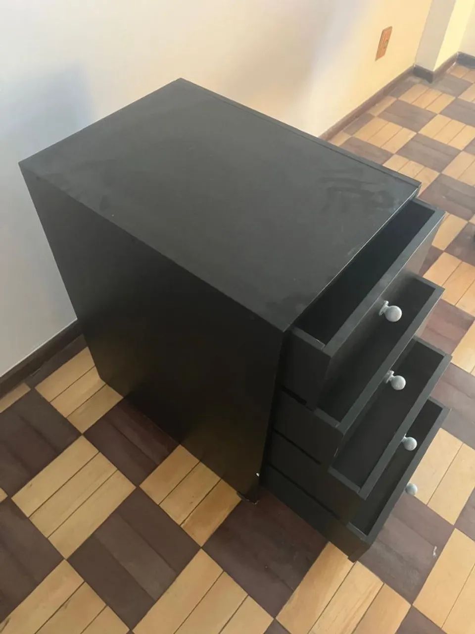 MESA COM CADEIRA E GAVETEIRO - Foto 4