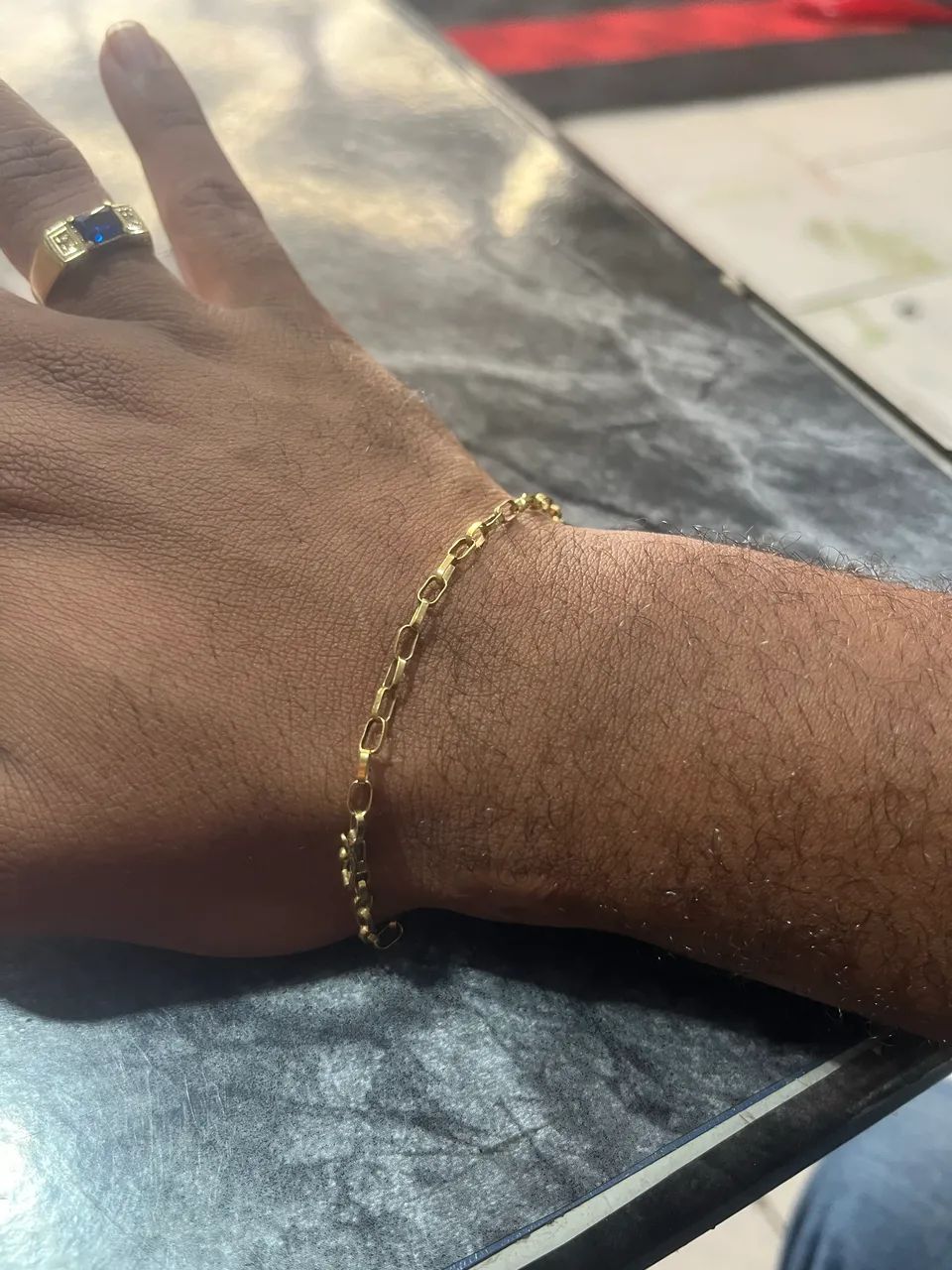 Pulsera de ouro 