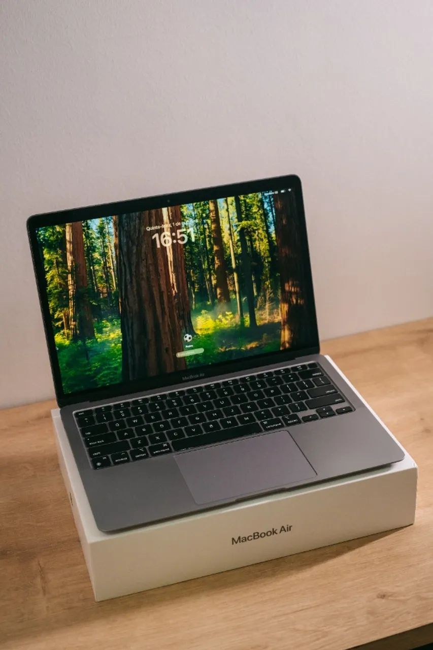 Macbook Air M1 - Cinza-espacial (Usado) - Foto 2