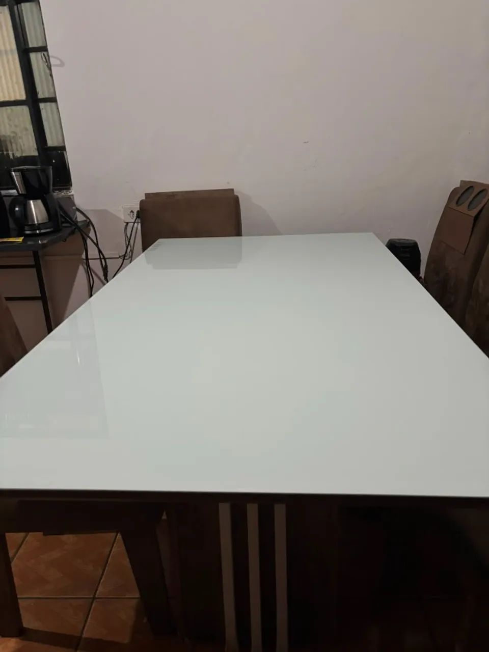 Mesa de Jantar Retangular com cadeiras - Foto 2