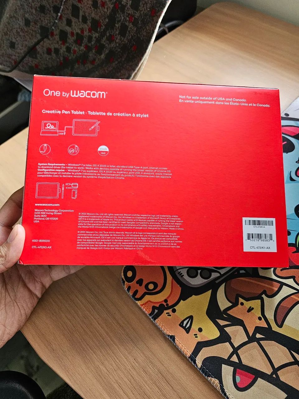 Mesa digitalizadora wacom CTL472 sem uso - Foto 4