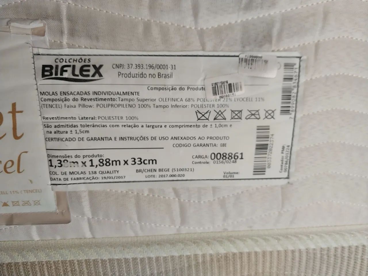 Box casal com colchão de mola - Foto 2