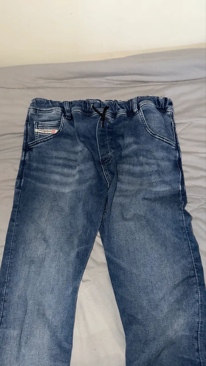 Calça diesel azul  - Foto 2
