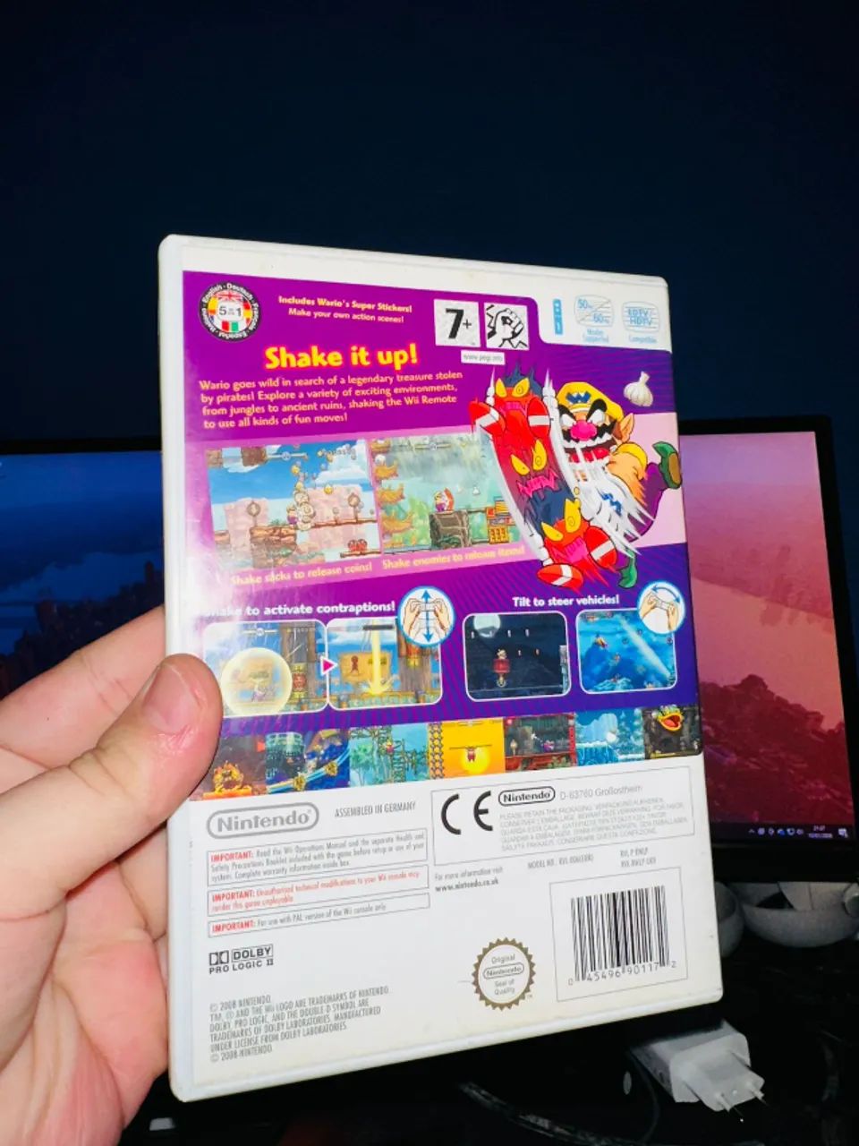 jogo original para nintendo wii - wario land shake dimension - europeu - Foto 3