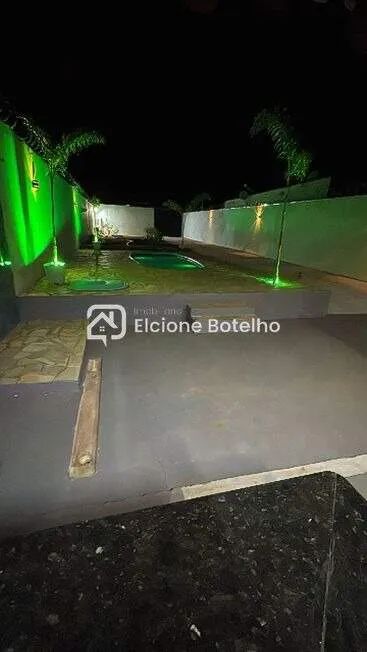 Chácara para aluguel com piscina e espaço gourmet em Uberlândia (3 quartos)  Morada Nova - Foto 4
