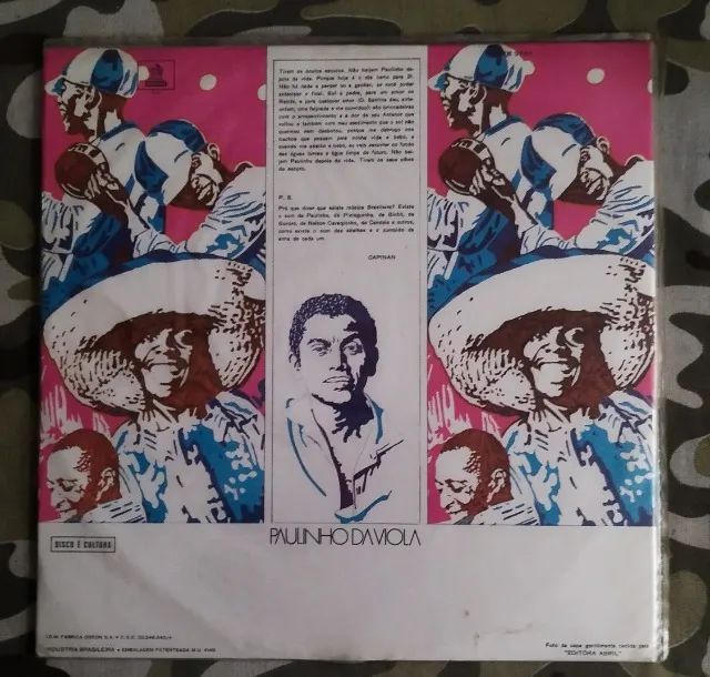 LP Vinil Paulinho da Viola Paulinho da Viola (1971) VG+ - Foto 2
