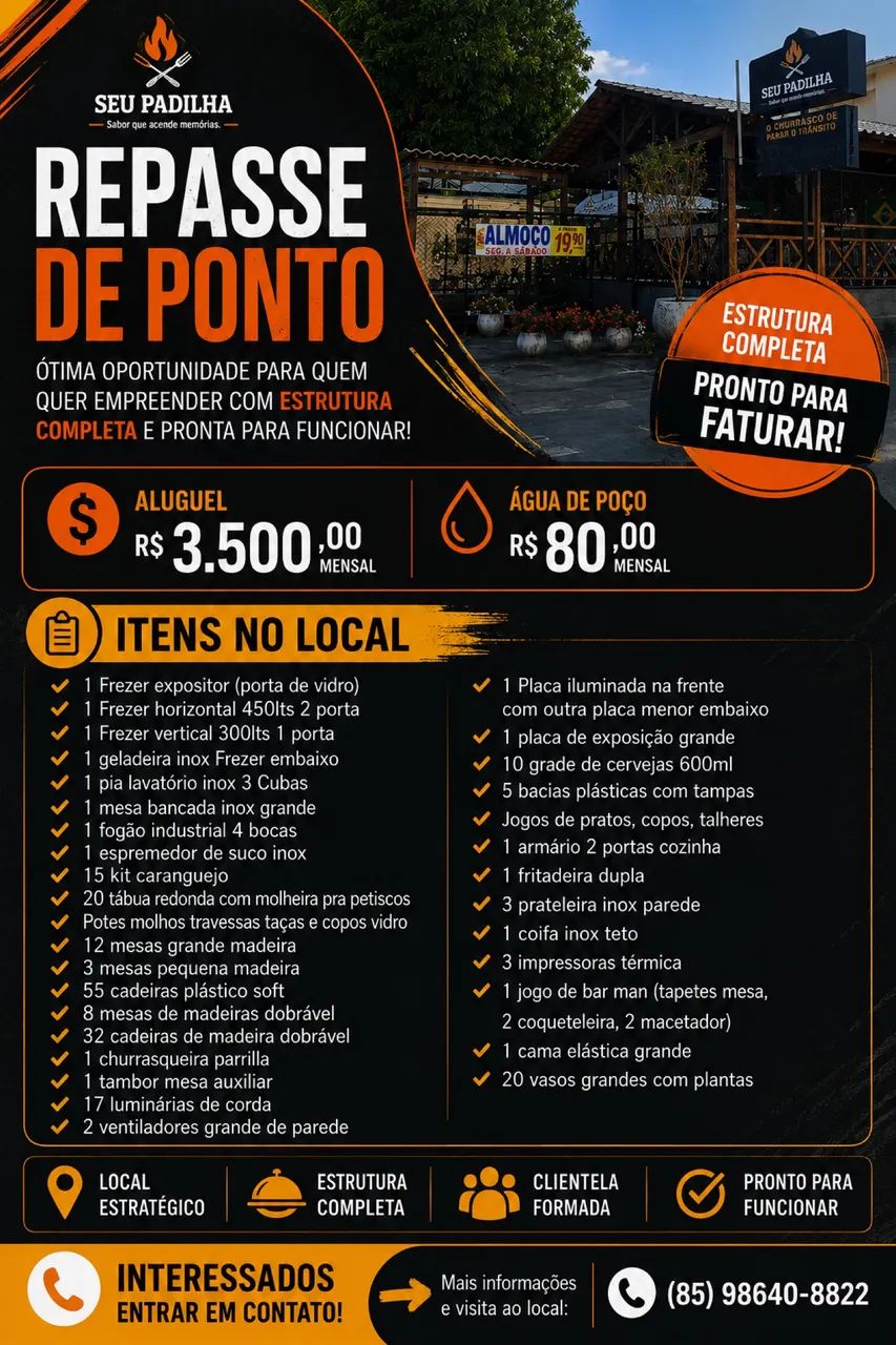 Repasse de ponto comercial funcionando  - Foto 2