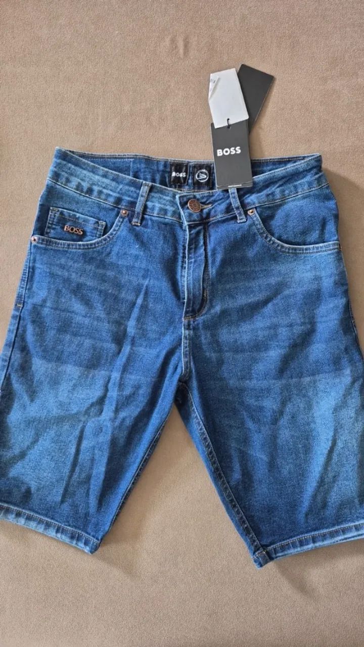 Vendo duas Bermudas Jeans Masculinas - Foto 2