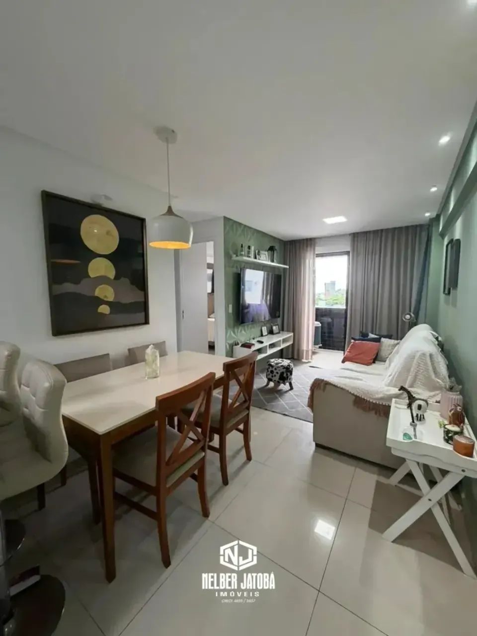 Mangabeiras / Jatiúca | 2 Quartos | 52m² | Varanda