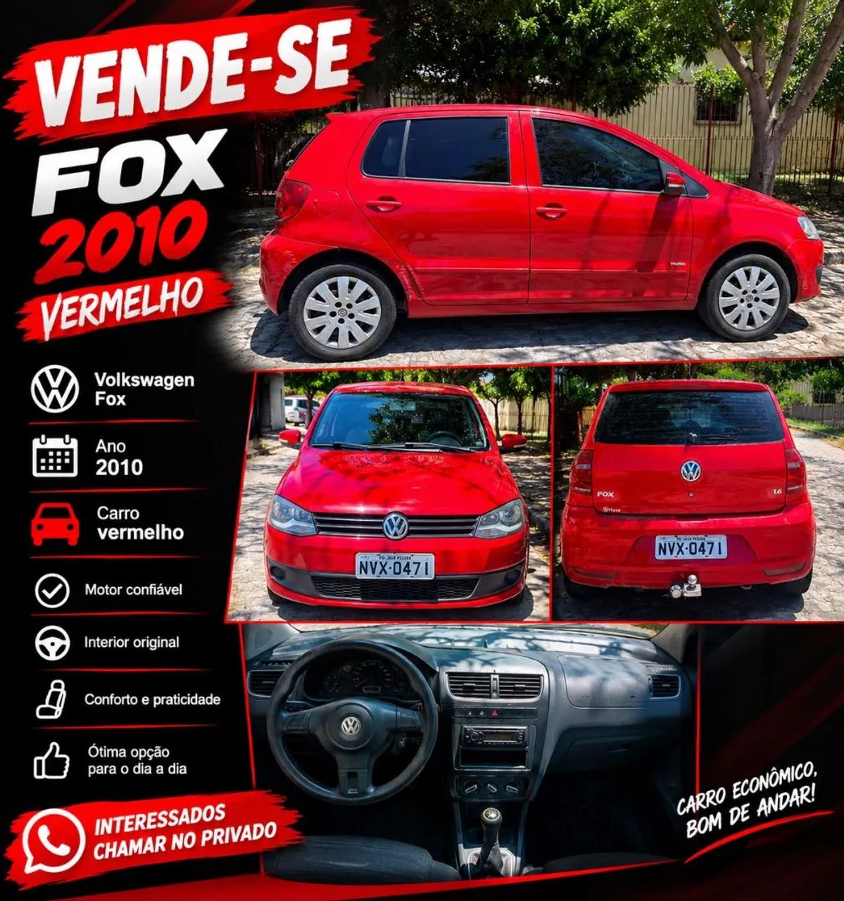 Volkswagen Fox 1.6 MI TOTAL FLEX 8V 5P 2011