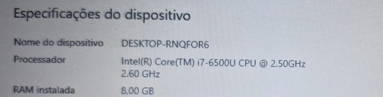 Notebook Lenovo Thinkpad E470 | i7 de 6º Ger | NVidea GeForce 2GB | 8GB | NVMe | Office - Foto 4