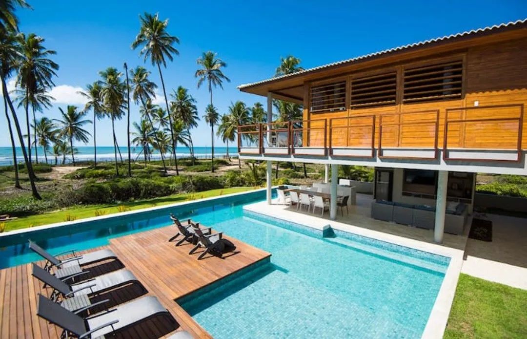 ALUGO CASAS DE PRAIA COM PISCINA NA ORLA DA ATALAIA