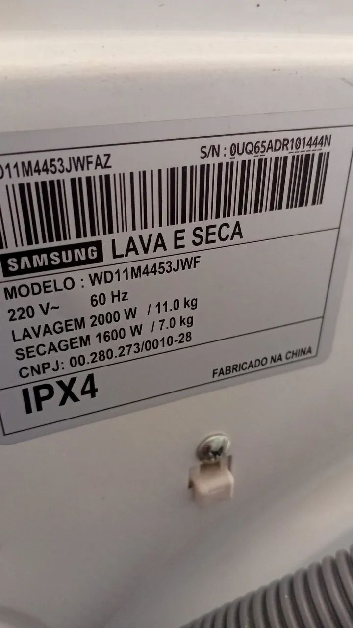 Máquina de lavar 11kl modelo inverter funcionando tudo garantia - Foto 2
