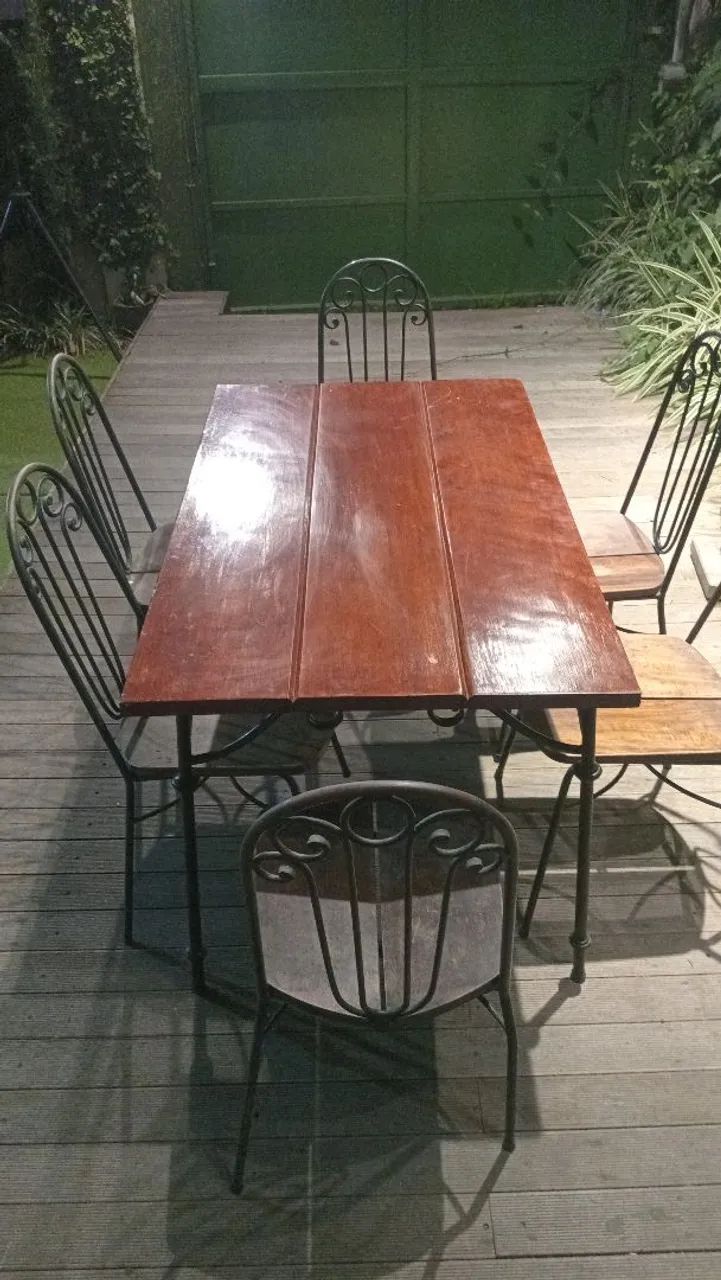 Mesa de jantar rústica  - Foto 5