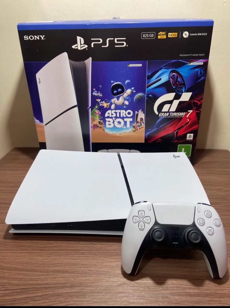 Ps5 slim mídia digital