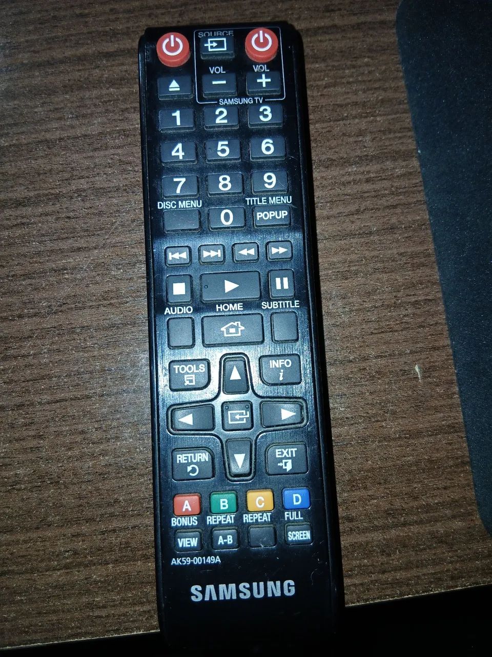 Blu-ray 3D Samsung usado com controle. - Foto 5