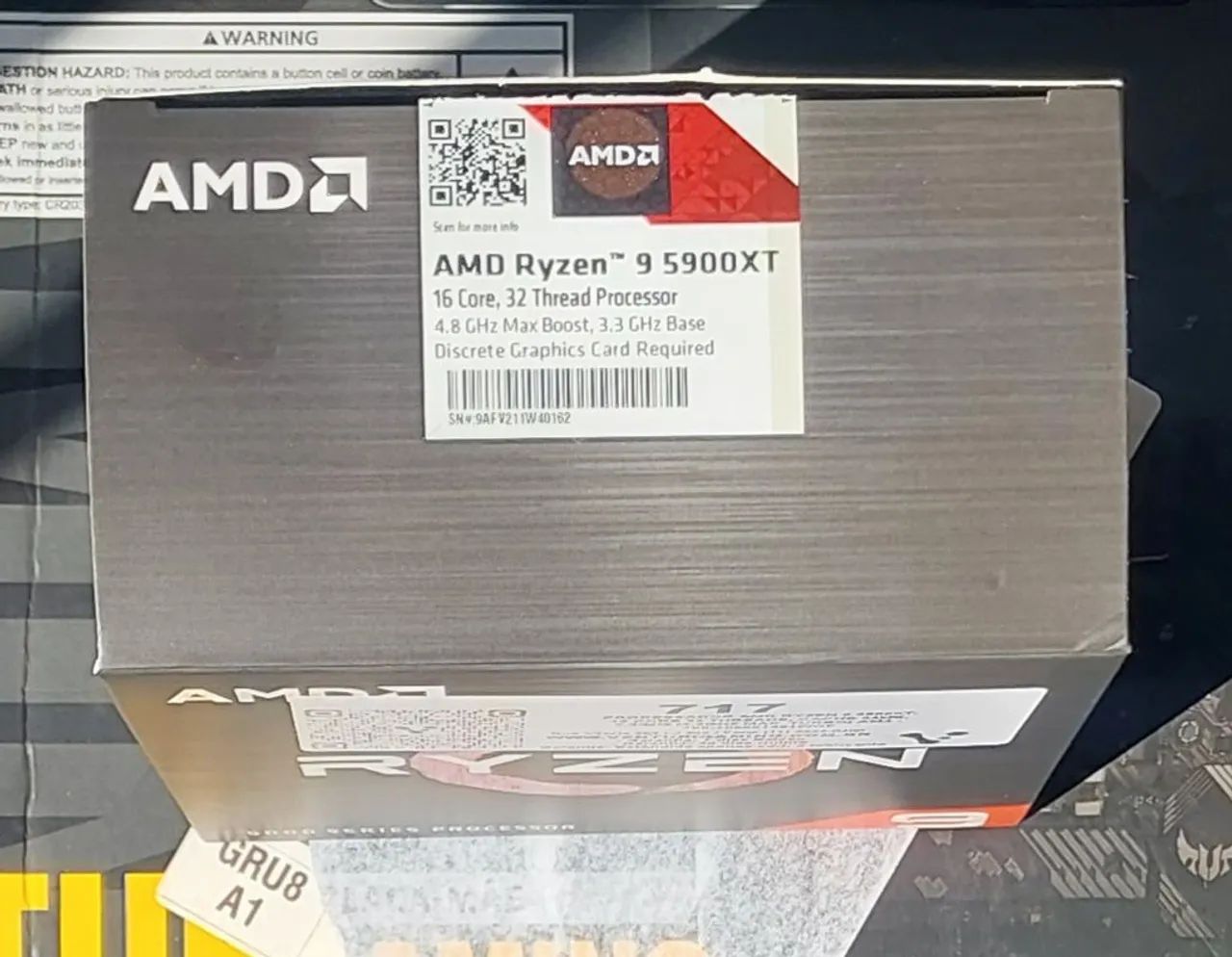 Processador AMD Ryzen 9 5900XT 4.9ghz - 16/32 threads 