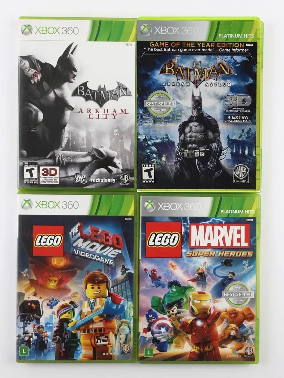 Kit jogos de Xbox 360