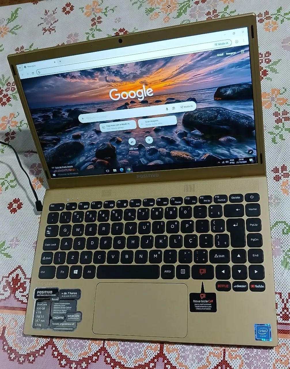 Notebook Zerado / 4GB RAM - Foto 2