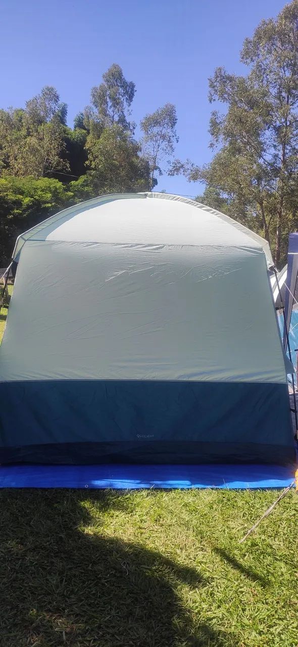 Gazebo Barraca de Camping Base Arpenaz para 6 Pessoas Quechua - Foto 4