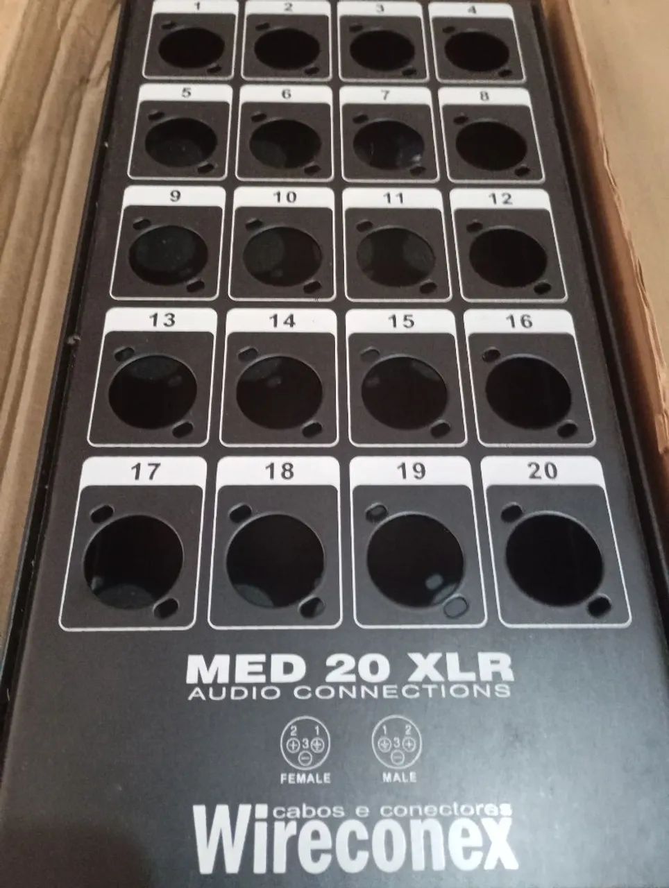 Medusa 20 vias wireconex