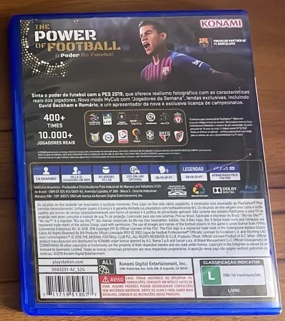 Jogo Pes 2019 para PS4 - Foto 2